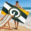 Telo Mare Stampa Green Bay Packers, Grande Morbido Asciugatura Rapida per Spiaggia Campeggio Nuoto