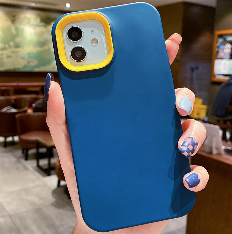

Liquid Silicone 3-in-1 Case for iPhone 17 Pro Max, Compatible with Apple Models 16/15/14/13 Pro/X iPhone 11 синий