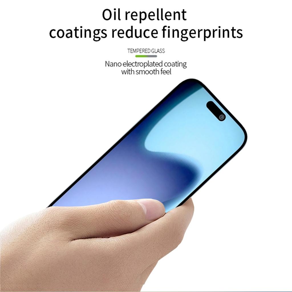 For iPhone Air Tempered Glass Film PINWUYO Explosion-proof 9H 3D Full Screen Protector