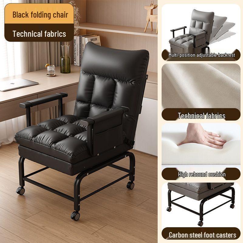 Foldable Reclining Sofa Chair for Dorm or Bedroom