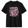 No King No War No ICE Patriotic Poster TShirt for Unisex Crazy Cotton Tee Shirt Round Neck Short Sleeve T Shirts Original Clothes