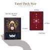LANG Tarot Rider and Waite Dreams of Gaia luxurious hard packaging with Japanese instruction Pocket Dreams of Gaia Tarot reading 81-card deck,