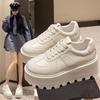 7Cm Thick-soled Versatile Sports Shoes Women's 2025 Spring New Small Height Increase Casual Versatile Muffin Shoes Women's Tide