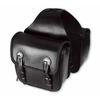Sacoches Cavalieres - Cuir Vachette - 2 Pièces - 18,5 Litres - Noir - Pour Moto