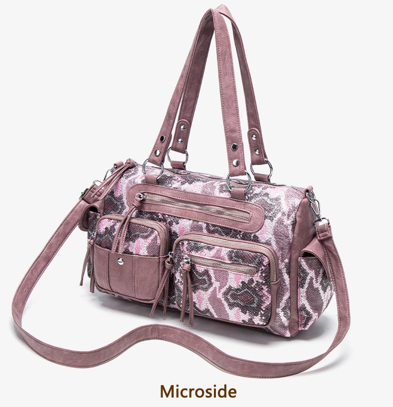Stylish Large-Capacity Multi-Pocket Women's Crossbody Bag & Tote