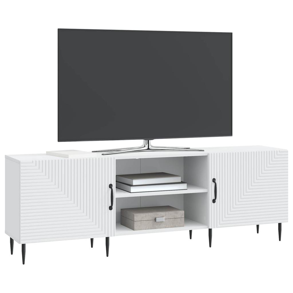 TV Cabinet White 150 x 31 x 50 cm Particleboard