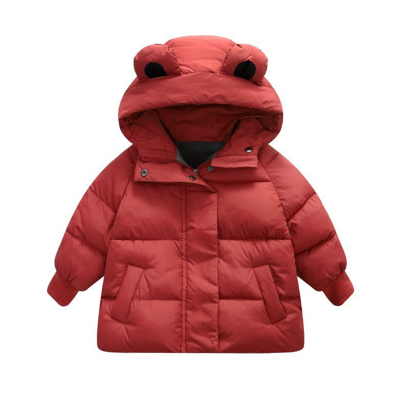 Children's Warm Coat Winter Hooded Jacket With Ears