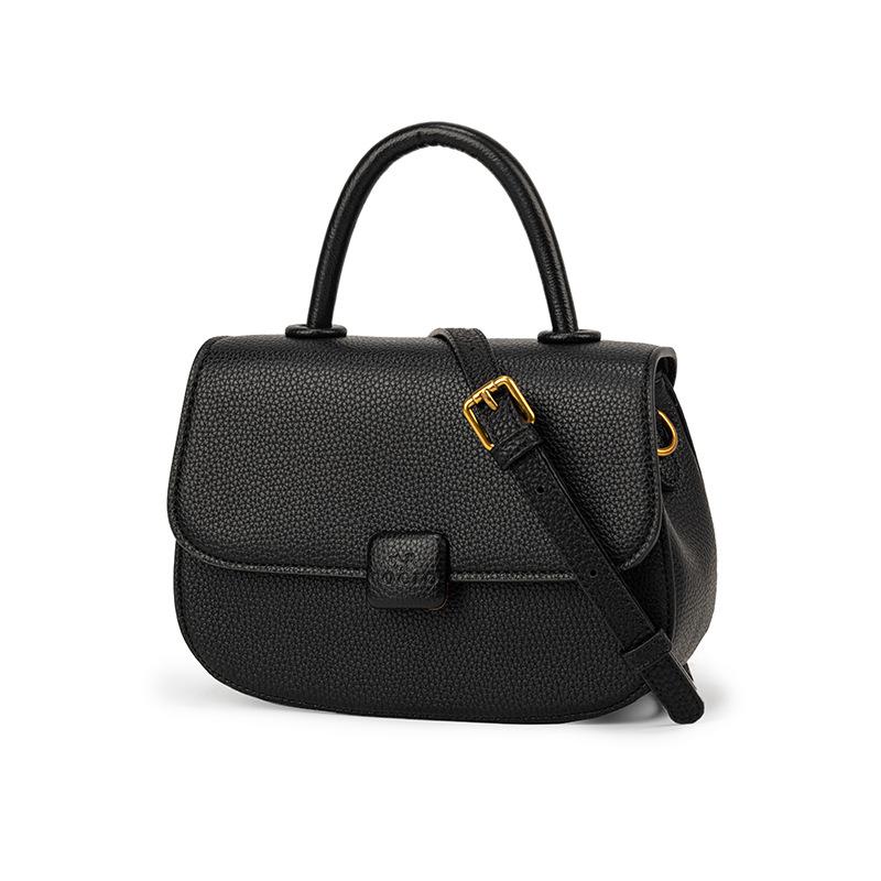 2024 New Niche Design Women s Handbag, High-End Crossbody Saddle Bag, Versatile Underarm Bag, Trendy Women s Crossbody Bag чёрный