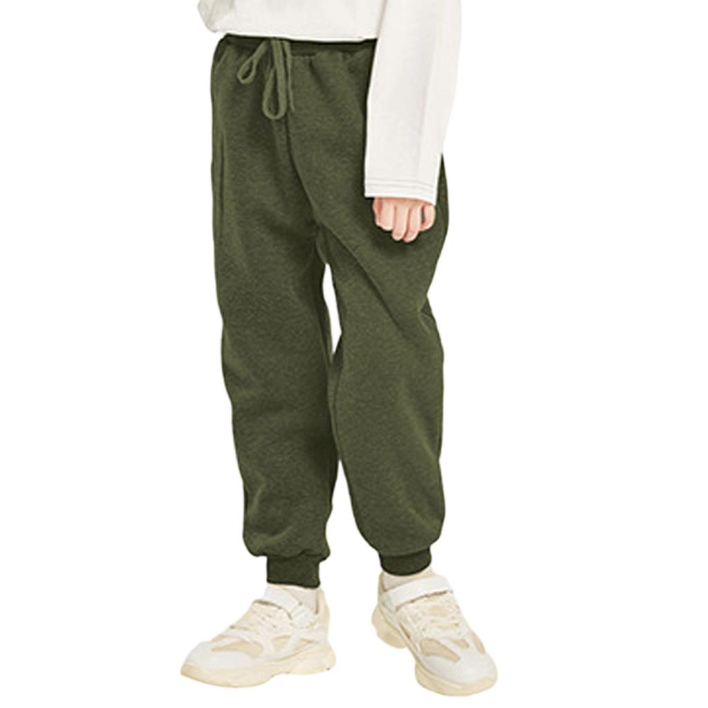 Children's Sports Sweatpants, Thickened Casual Leg Binding Pants