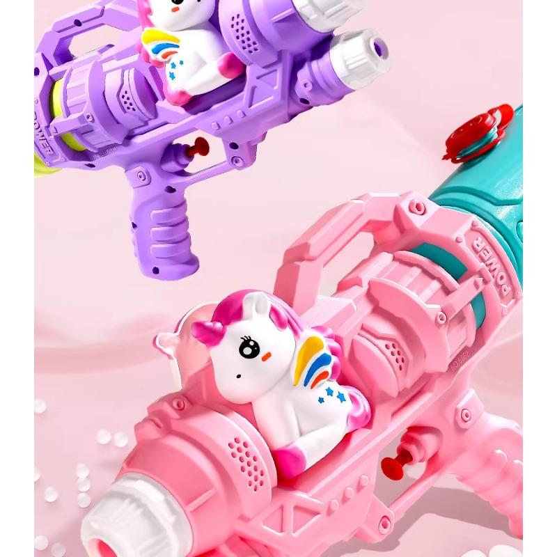Cartoon Unicorn Double Nozzle Water Gun Kids Beach Play Toy
