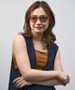 [Zoff] Boston-style Sunglasses (Brown (Clear)) UNITED ARROWS SUNGLASSES  United Arrows Unisex UV Protection Stylish Women's Men's [ZJ241G0142A1