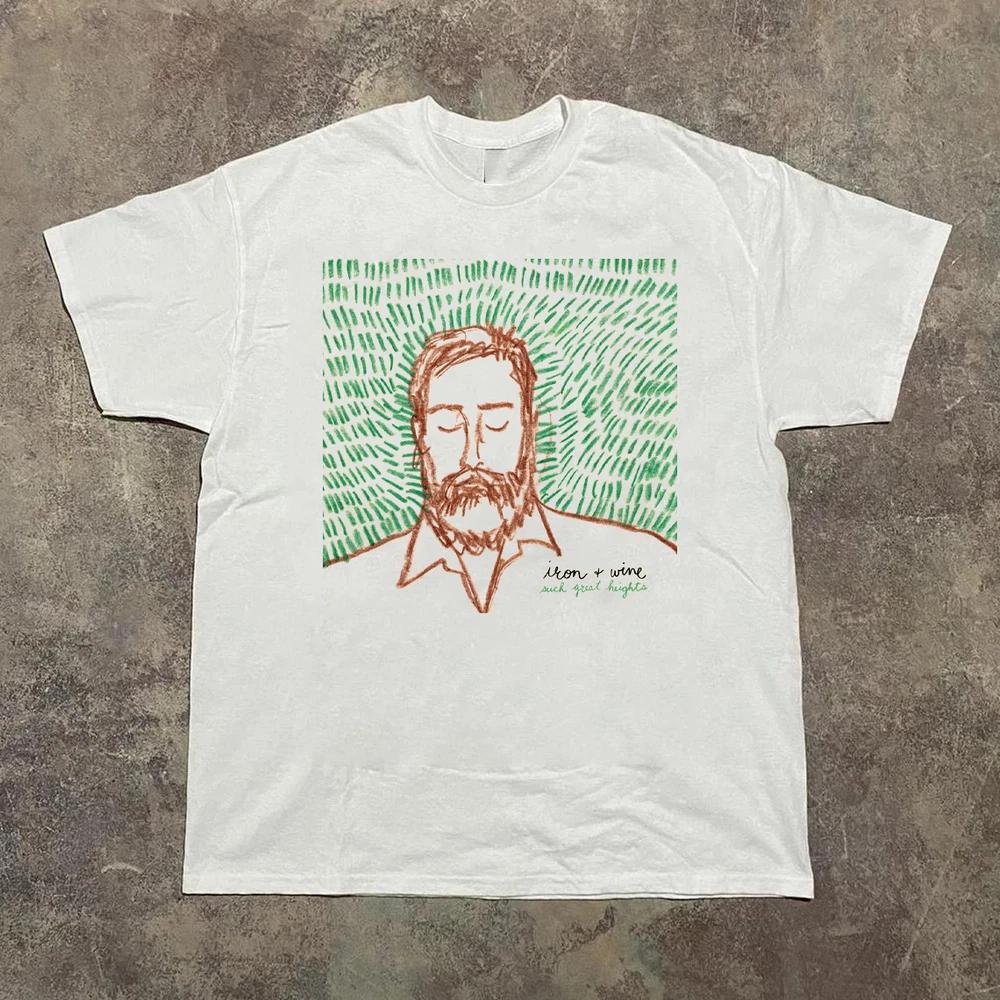 Such Great Heights Iron Wine White Shirt All Size S5xl Cl420 S