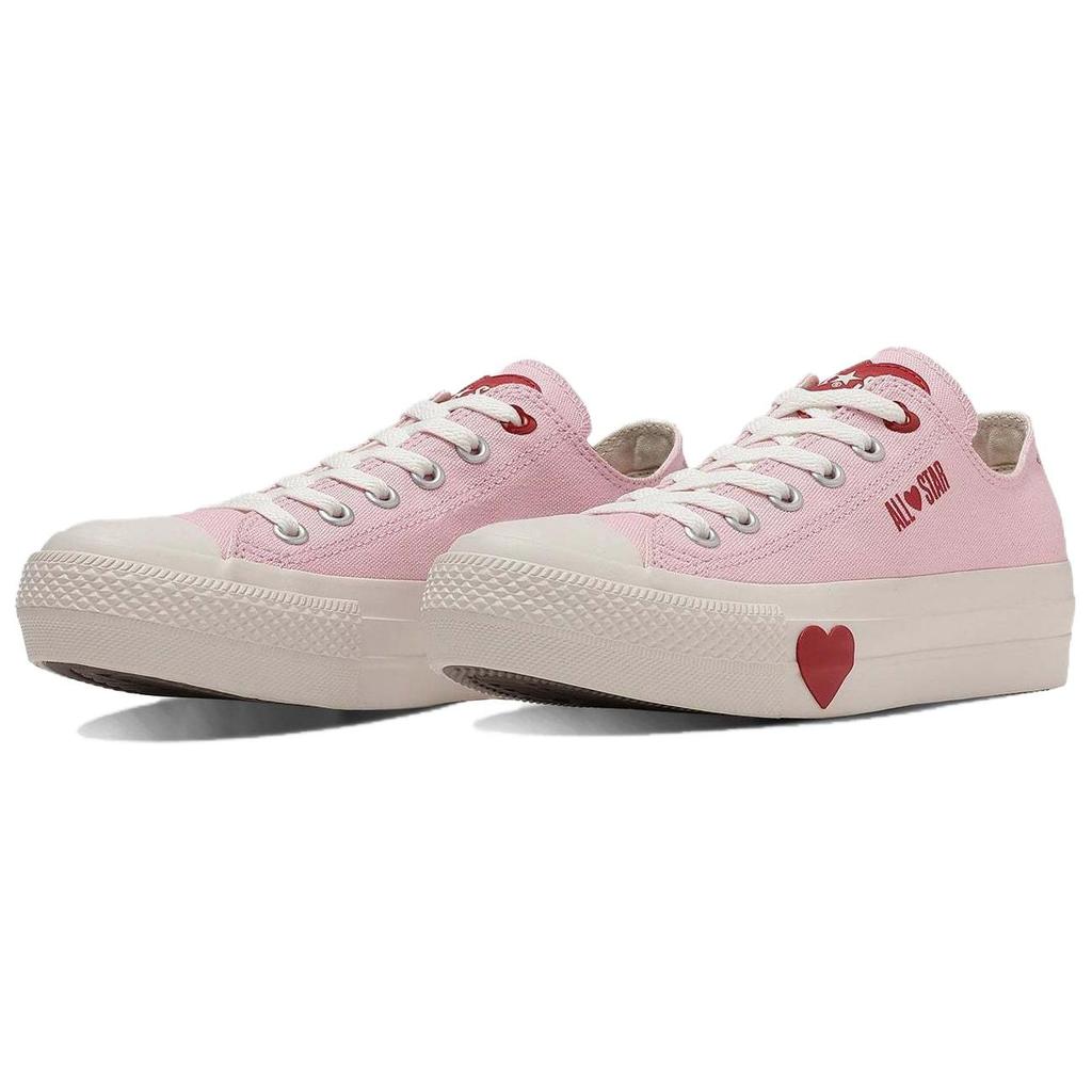 Converse All Star Low top Canvas Shoes Unisex Pink 31312760