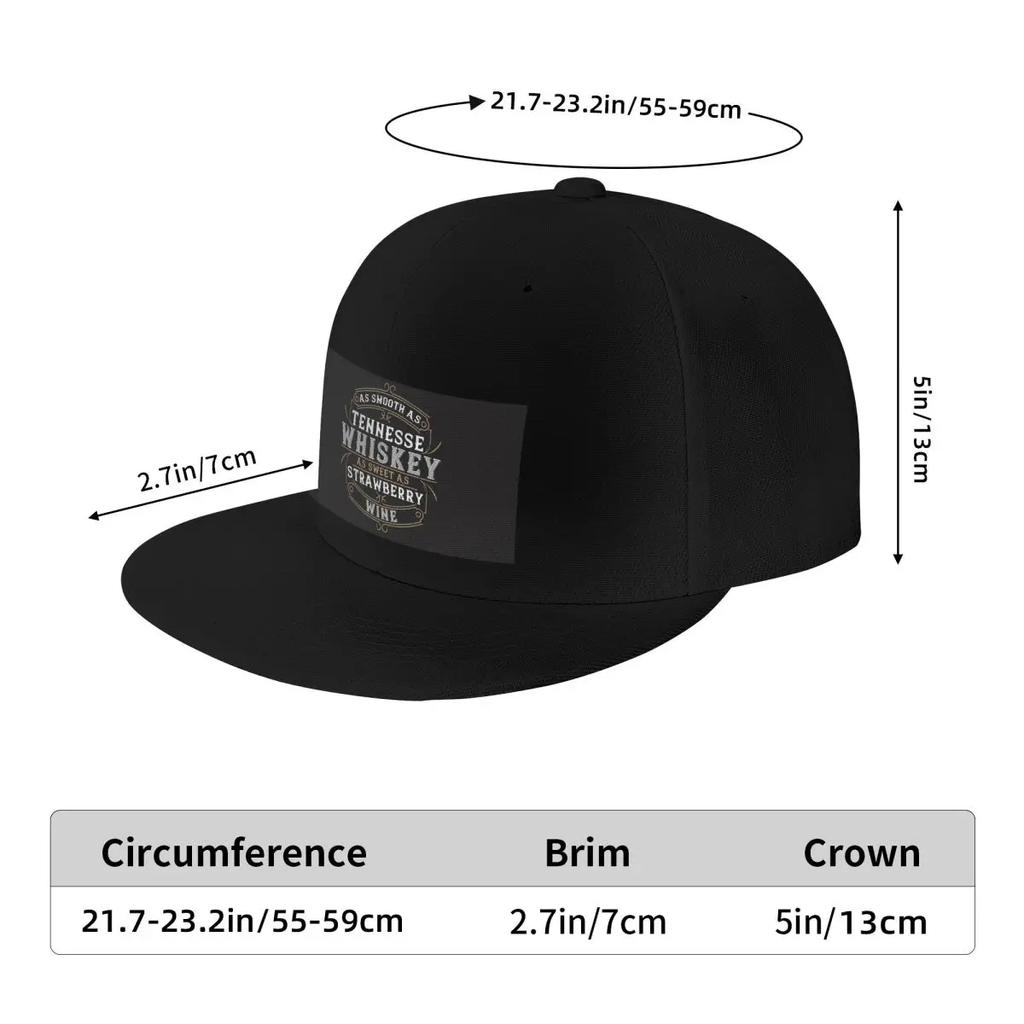 Unisex Baseball Hats As Smooth As Tennessee Whiskey Outdoor Streetwear Summer Sports Baseball Caps Hip Hop Cap Casquette