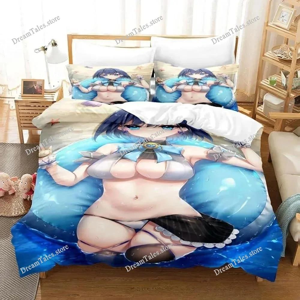 3D Printed Anime Ouro Kroni Bedding Set Boys Girls Twin Queen Size Duvet Cover Pillowcase Bed Kids Adult Home Textileextile