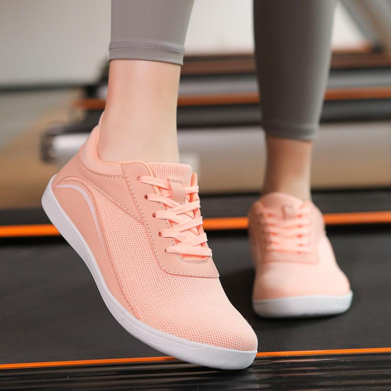Couples Sports Shoes Women Casual Breathable Lace Up Platform Sneakers Mens Running Gym Shoes Comfortable