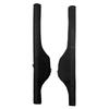 New Portable Folding Fishing Rod Bag With Shoulder Strap 120/130CM Fishing Rod Case Black Fishing Organizer