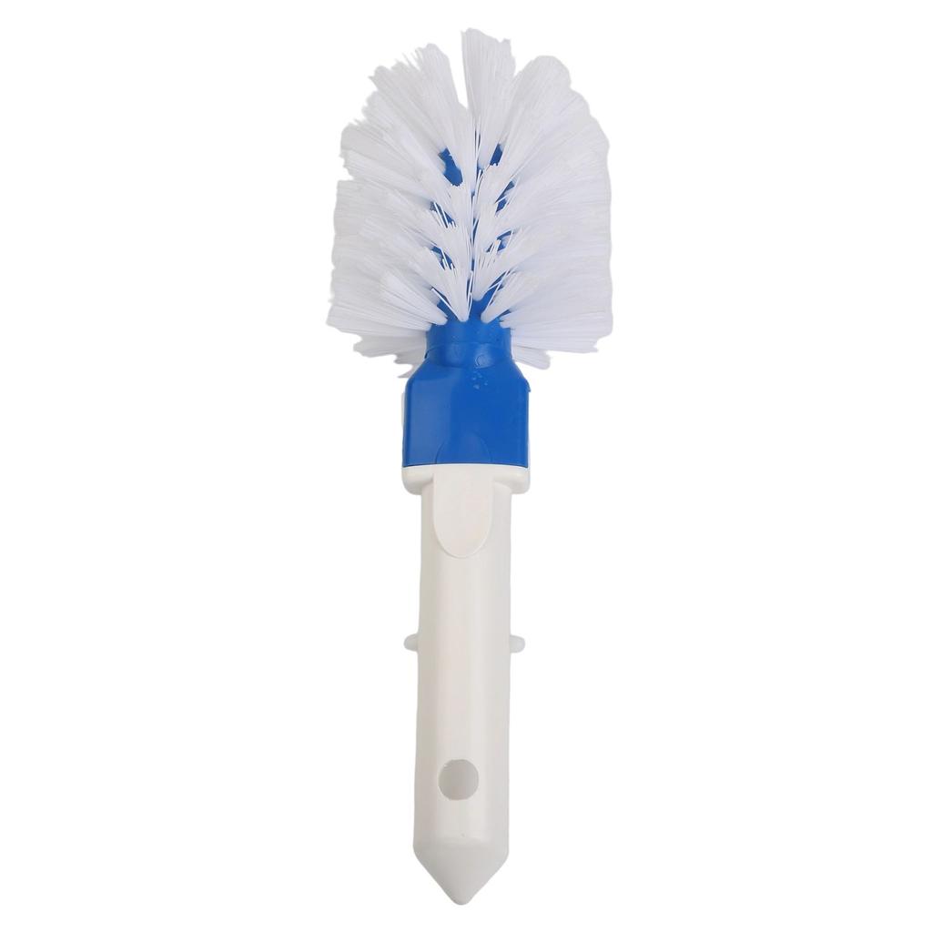 Pool Corner Brush Round Shape for Step and Wall Corner Cleaning Stiff Bristles ABS Handle Telescopic Pole Ready