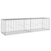 Gabion with Lid 200x50x50 Cm Galvanized Iron