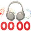 Silicone Case Cover Anti-Scratch Ear Pad Case Cover/Ear Cups Cover/Headband Cover Skin for Sony WH-1000XM4 WH-1000XM3