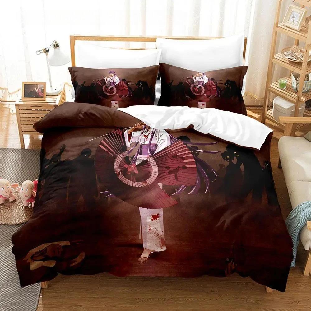 Cexy Girl Highschool Of The Dead Bedding Set Single Twin Full Queen King Size Bed Set Adult Boys Bedroom Duvet Cover Sets