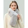 Vollpelz Beidseitig Quadratisch Fuchsfell Mode Schal Damen Koreanische Version Verdickt Warm Flauschig Nackenschutz Vielseitig