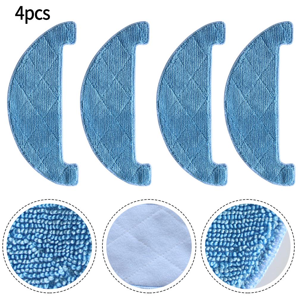 Pad Mopping Pad V80 Washable Cleaning Cloth For DEXP For ILife LF-800 Plus A10s Reusable Strong Water Absorption