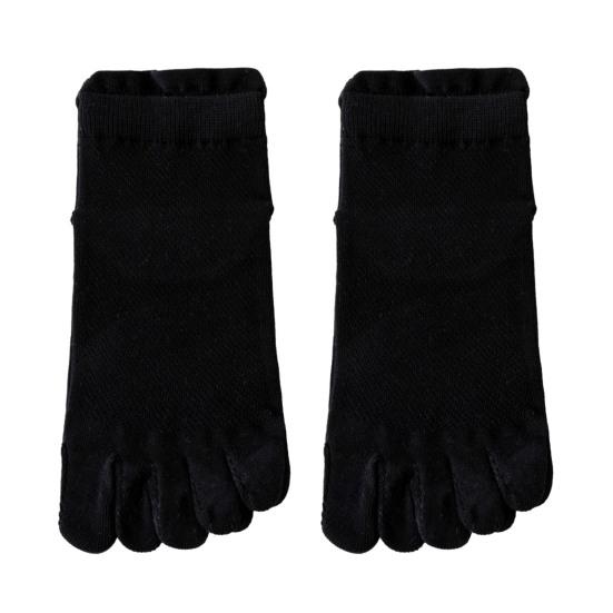 Five Toe Socks for Men Women Low Cut No Show Cotton Socks Athletic Running Ankle Socks for Yoga Sports