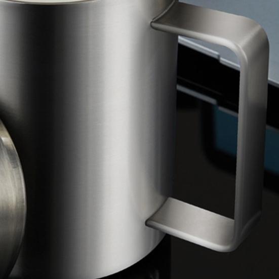 Sklenička na vodu s dvojitou stěnou, izolovaná z nerezové oceli Potřeby pro domácnost s pohodlným uchopením sklenice na mléčné nápoje