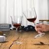 Clear/Green Hand-blown Crystal Glass Champagne Glasses Goblet Ice Cream Glasses Tulip Intersuppressed Red Wine Gl