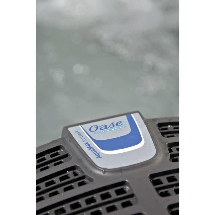 Pompe à filtre - oase - 20225 - débit 2600 l/h - hauteur de refoulement 2.20 m - 23 w