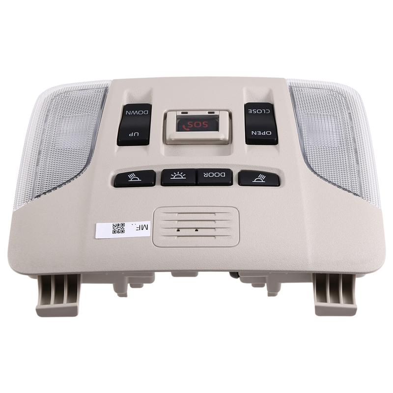 Car Front Reading Light For TOYOTA COROLLA MK12 2019-2025 Indoor Ceiling Light Assembly Car Sunroof Switch 81260-02A91-A99D