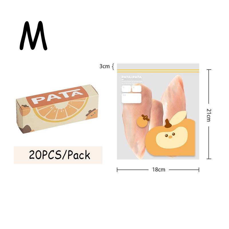 Reusable Zip Lock Bag Food Grade Transparent Storage Bag With Zipper Sealing Plastic Container Travel Freezer Camping Kitchen