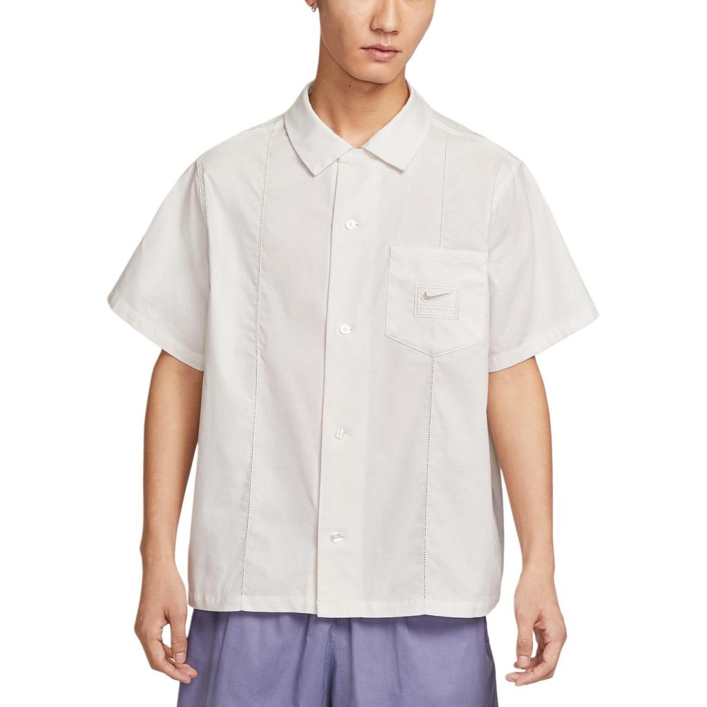 New Nike Sportswear Shirts Unisex Phantom Gray White IH8663-030