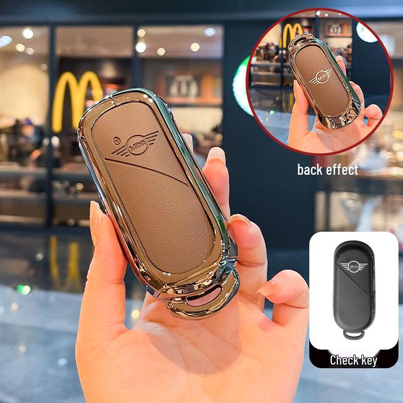 Compatible BMW Mini Key Case: Fits 25 Models, New Energy Countryman Shell, Cooper Electric Buckle.