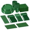 Disposable Solid Color Party Tableware Set - Plates and Cups for Birthday Celebrations