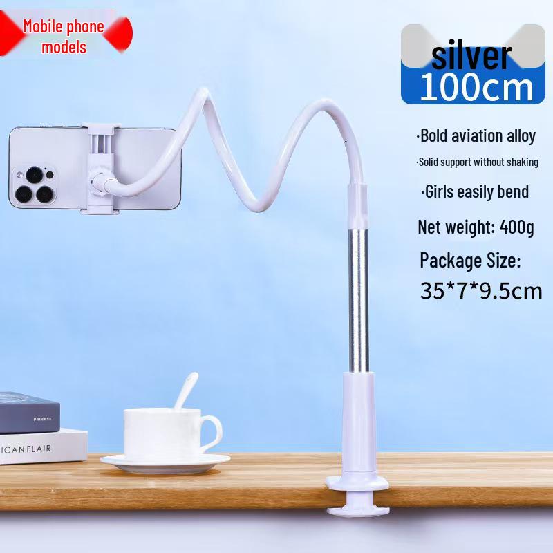 

Aluminum Alloy Phone & Tablet Stand for Overhead Shots and Live Streaming 100cm Handheld