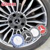 4PCS 60mm Diameter ABS Hub Cover for Mercedes-Benz Cars And SUVs Replacement Wheel Hub Cap