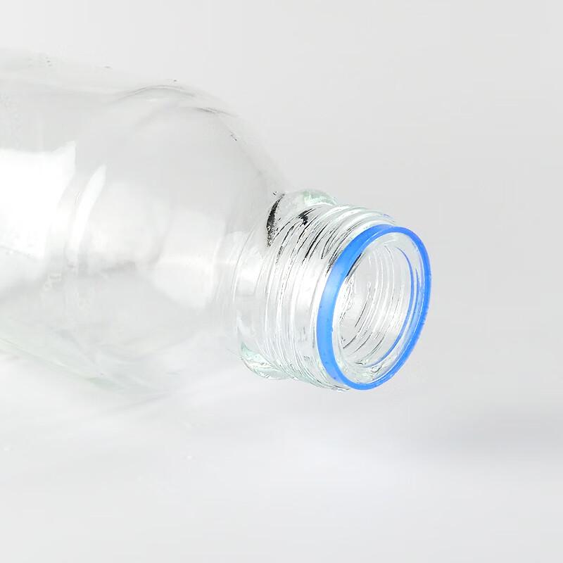 Bing Yu Transparent High Borosilicate Reagent Bottle with Blue Screw Cap