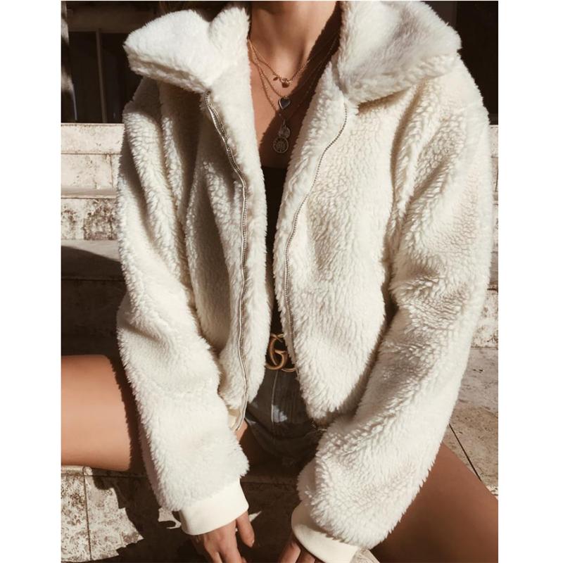 Faux Fur Jacket Fur Coat Women 