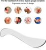 Gua Sha Stainless Steel Gua Sha Scraper Grade Fascia Tool for Rubbing Lymphatic Drainage Massager Full Body Cellulite Massage for Legs, Back, Face