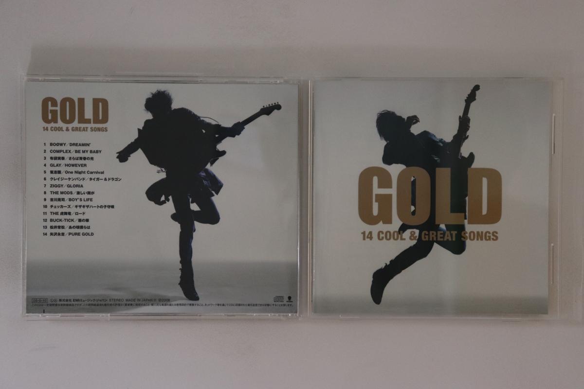 

CD VARIOUS - GOLD-14 COOL&GREAT SONGS- TOCT26643 2008 Japan Japanese Pop/Rock Used