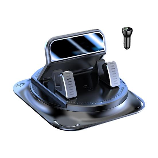 Car Dashboard Phone Holder 360 Degrees Rotation Non-slip Universal Vehicle Dashboard Windshield Mobile Phone