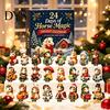 Secret Santa Gifts for Pet Lovers 2026 Christmas Advent Calendar, 24-Day Acrylic 2D Ornament Set with Tree Pendant Animal Figures, Hanging Decor,
