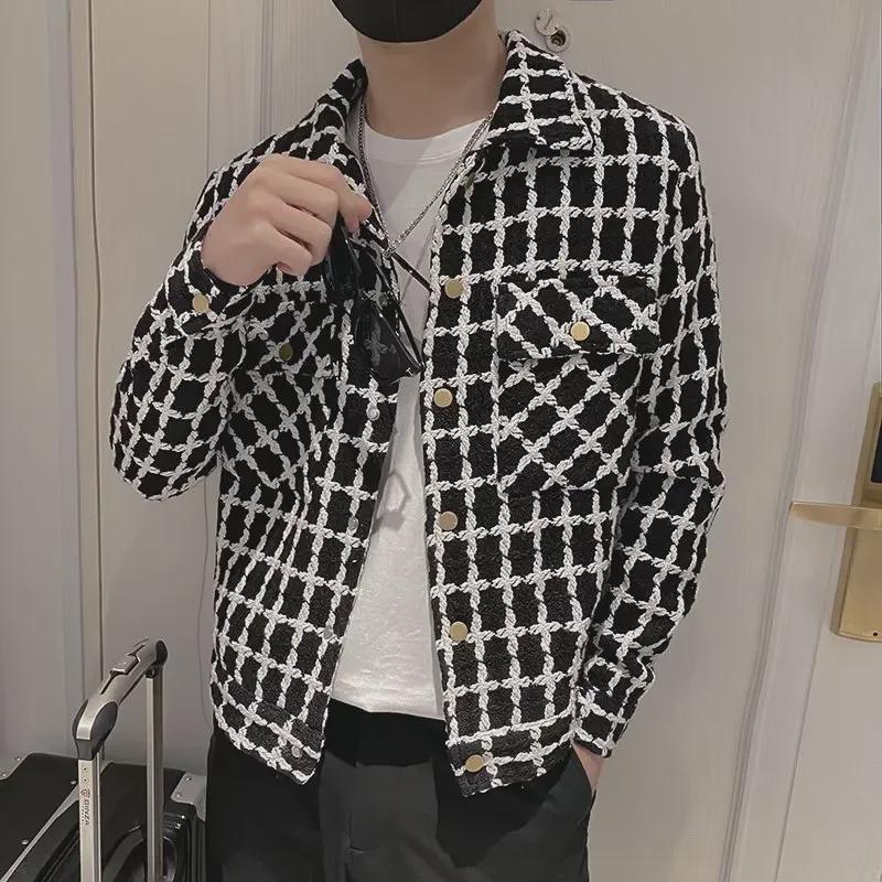 2023 Herren Trendige High Street Hongkong & Harajuku Stil Lockere Jacke
