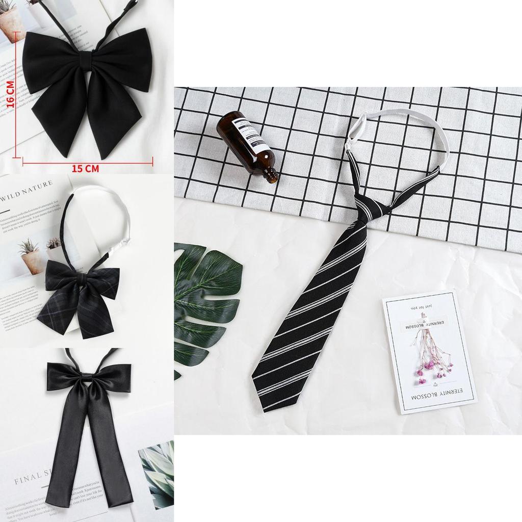 Kids Pattern Polyester Lazy Tie With Clip For School Uniforms And Gift Ideas