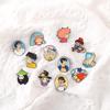 Cute Cartoon Alloy Lapel Pin - Anime Character Decorative Brooch Badge
