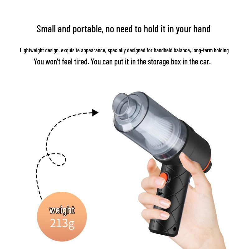 Wireless Mini Handheld Car Vacuum Cleaner for Pet Hair and Household Use
