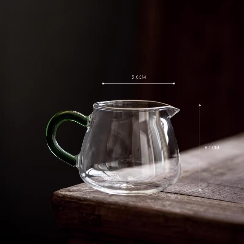 

Tea Pitcher Handmade High Borosilicate Heat Resistant Glass Tea Divider Even Cup Tea Sea for зелений