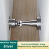 Heavy-Duty Magnetic Door Stopper Stainless Steel Strong New Design for Bedroom Home Safety